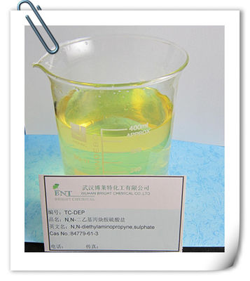 สีเหลือง TC-DEP N,N-Diethyl-2-Propyneammonium Sulfate CAS No. 84779-61-3